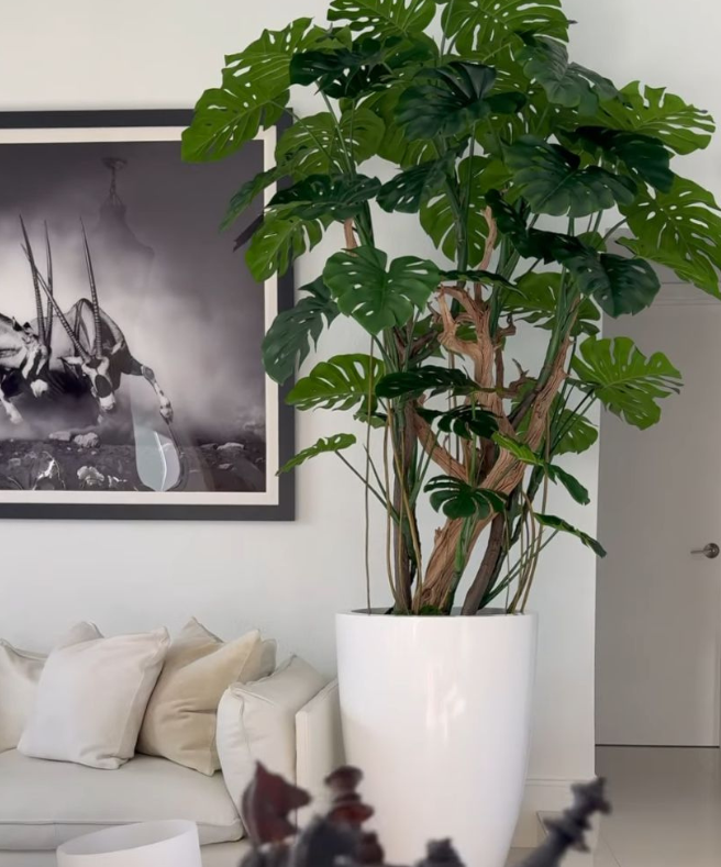 Coleção Plantas Artificiais Ultra Realista + Vaso Home Design®️