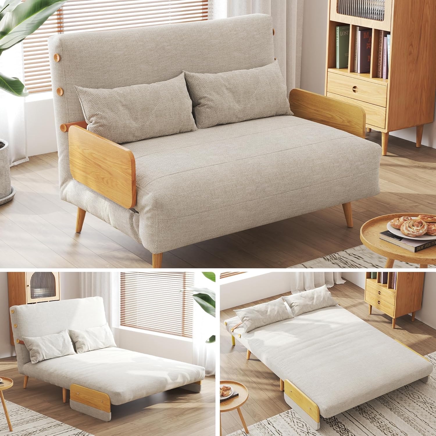 Poltrona-Cama Atenas™ – Design Inteligente e Conforto 2 em 1