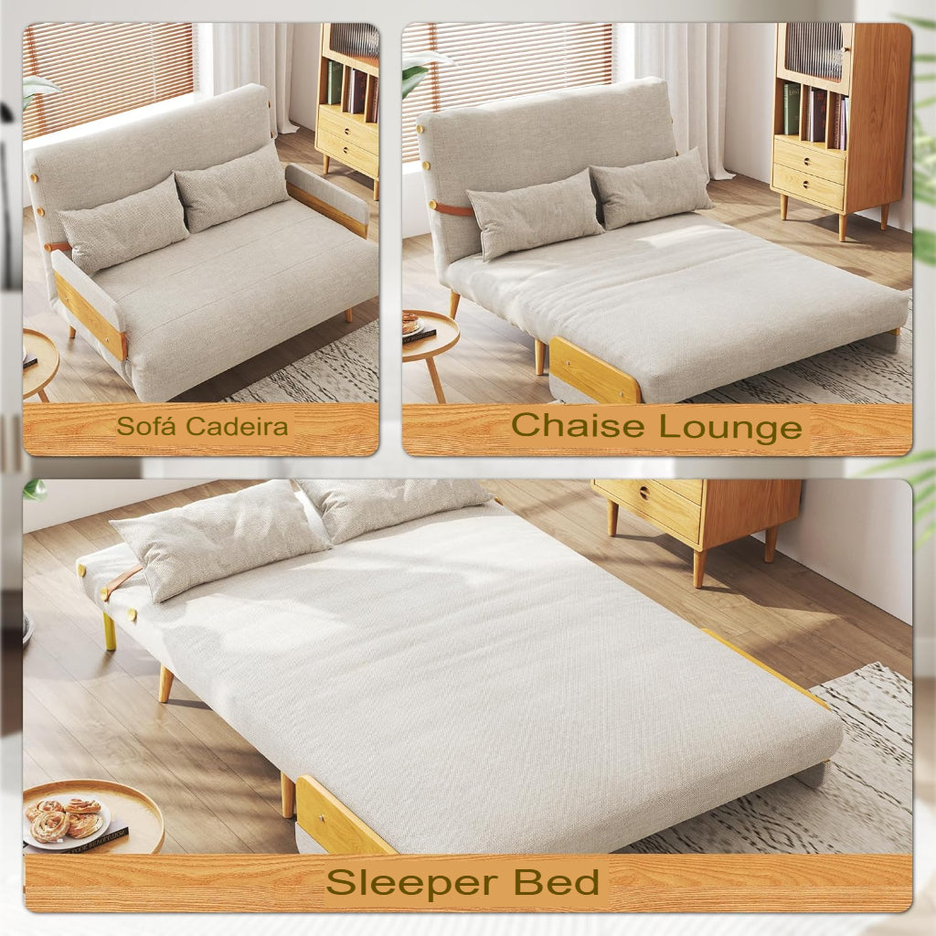 Poltrona-Cama Atenas™ – Design Inteligente e Conforto 2 em 1