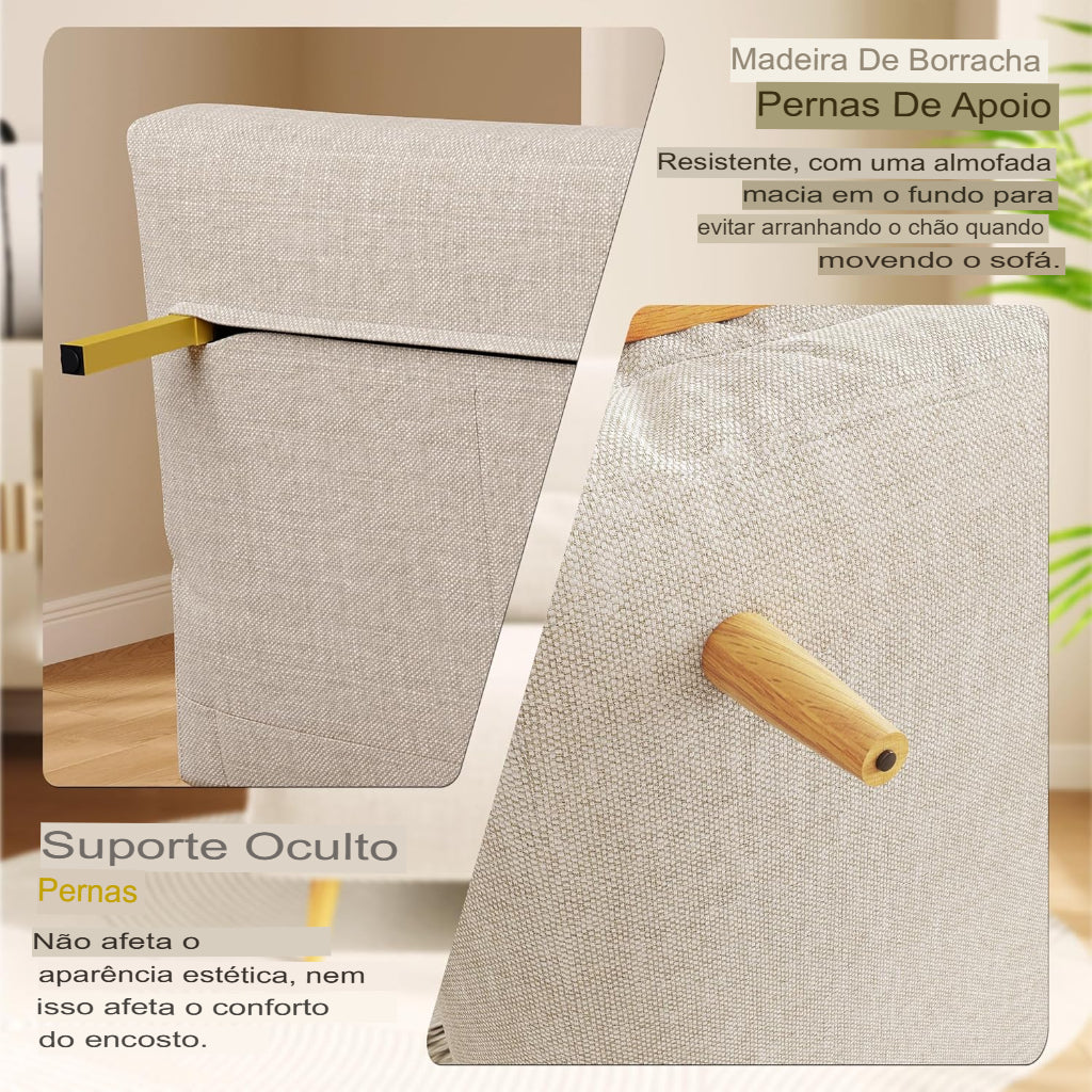 Poltrona-Cama Atenas™ – Design Inteligente e Conforto 2 em 1