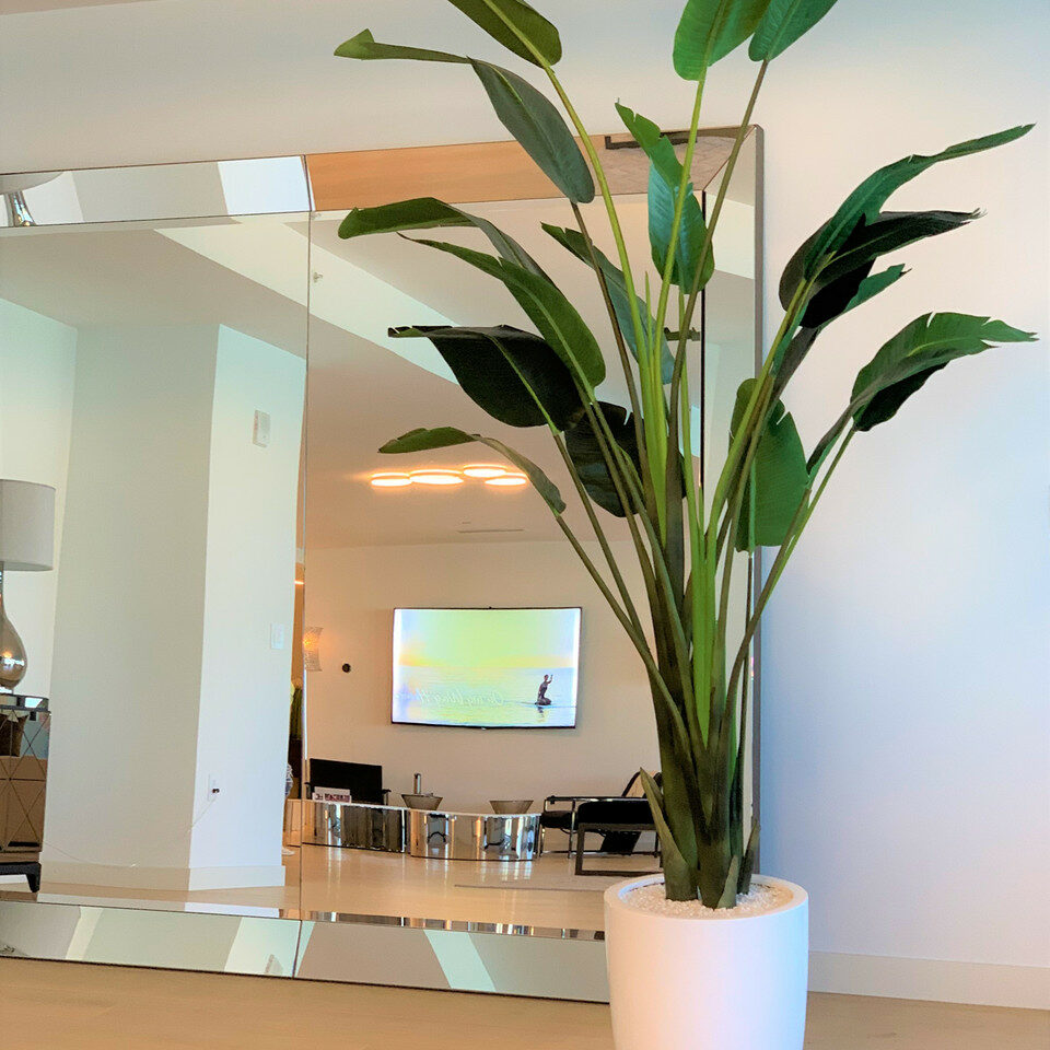 Coleção Planta Artificial Ultra realista  Garden Design®️ + Vaso
